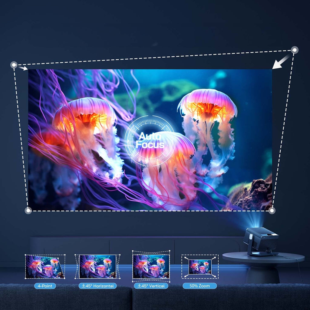 Wolfang WP04 Projector – 1080p, 450 ANSI Lumens - photo 10