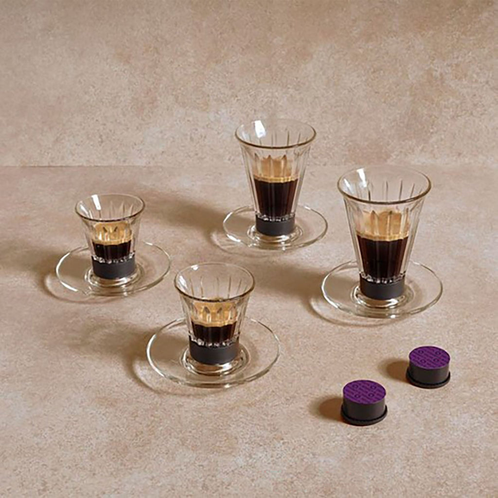 Delta Q Rise Capsule Coffee Machine with 4 Cups and Saucers – Black - photo 6