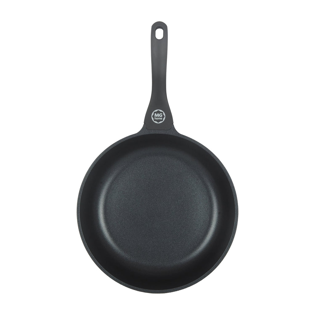 MG Home Black Frying Pan 28 cm – Cast Aluminium, Non-Stick - photo 2
