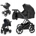 MOMMO Royal 3-in-1 Stroller – Black – image 1