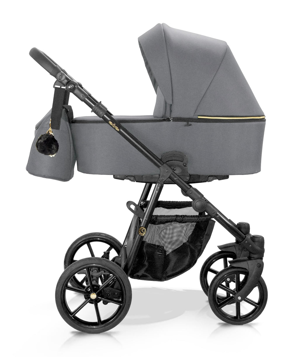 Wózek dziecięcy Milukids Risso 2w1 - RIS-13 (złoty stelaż)