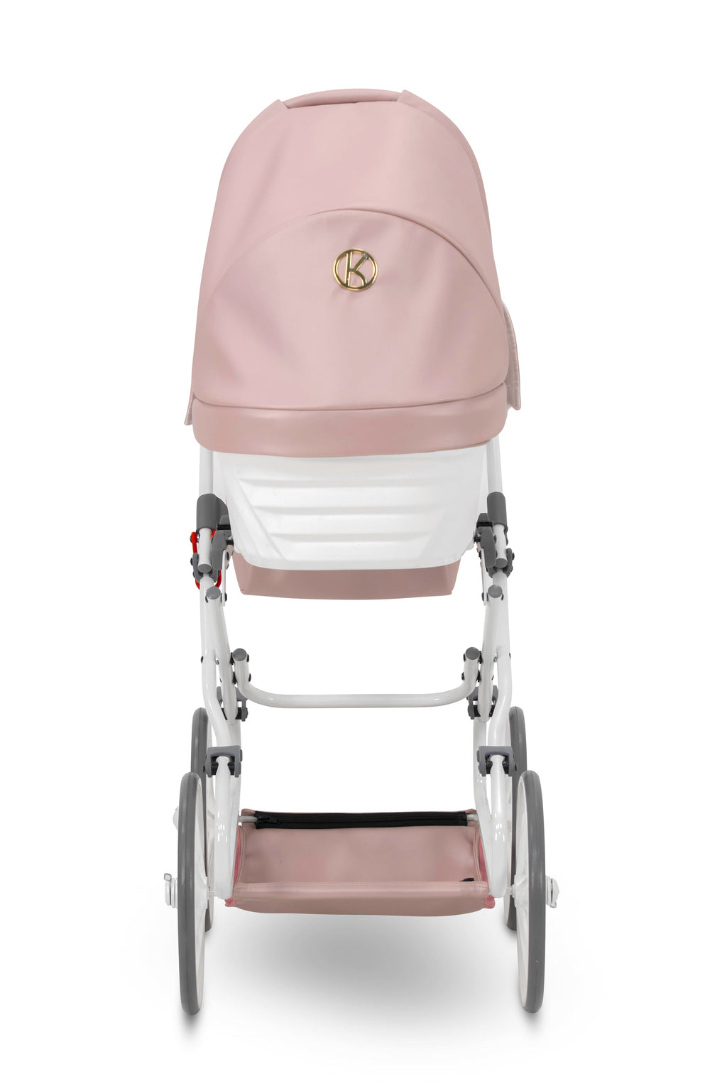Kunert Rossie Doll Pram – Pink Metalic Eco – image 4