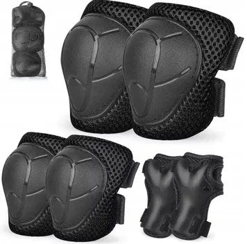 Kunert Kids protective gear set Kely 1, 6-piece: knee, elbow and wrist guards – black - photo 10