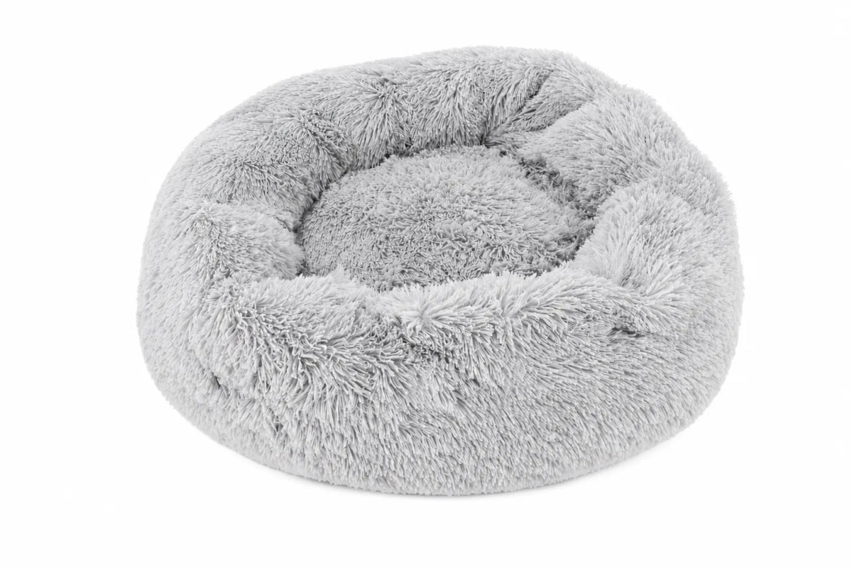 Kunert Round fluffy dog & cat bed MILO 60 cm – grey - photo 6