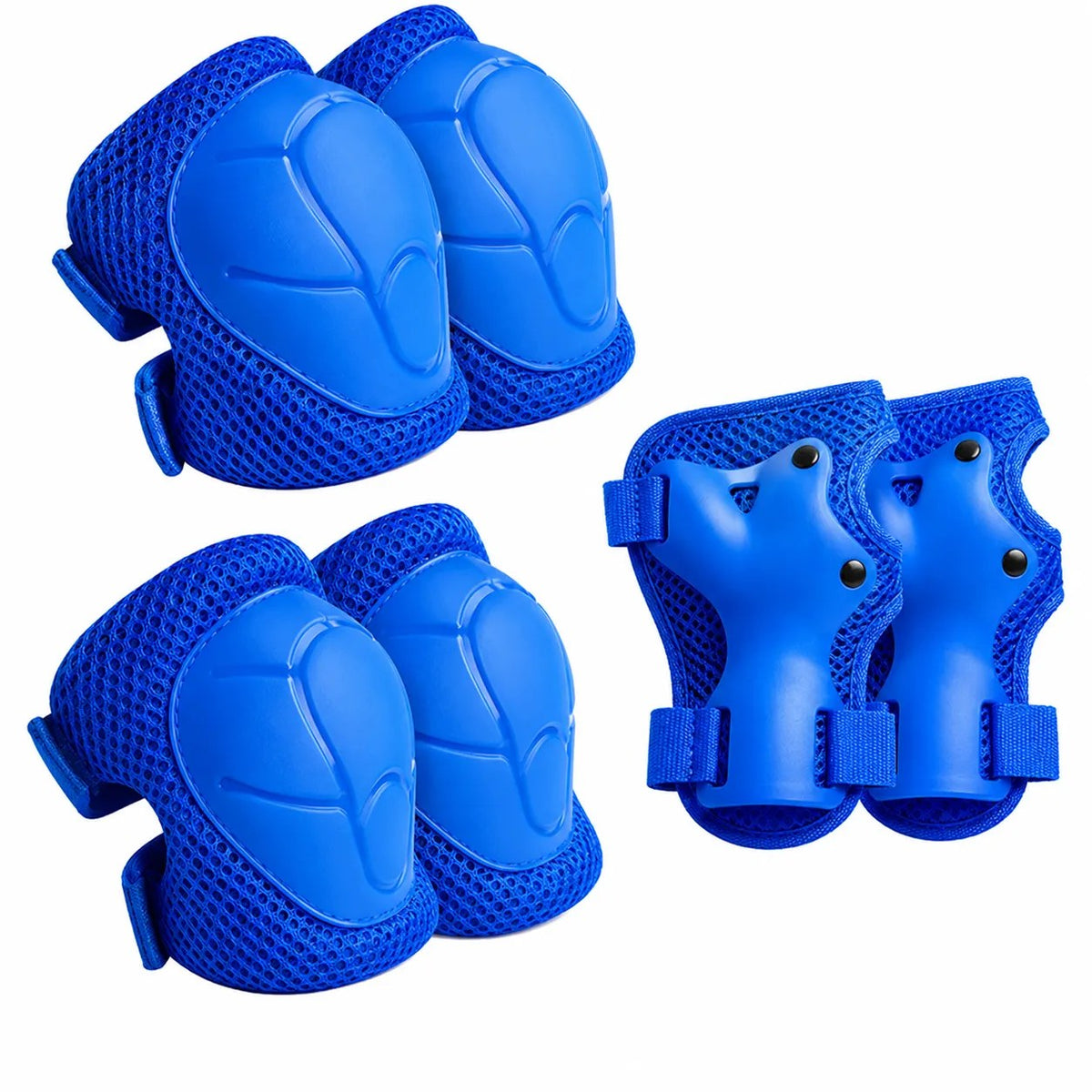 Kunert Kids protective gear set Niko 1, 6-piece: knee, elbow and wrist guards – blue - photo 5