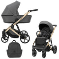 Kunert Arizo Premium 2-in-1 Stroller – Graphite – image 1