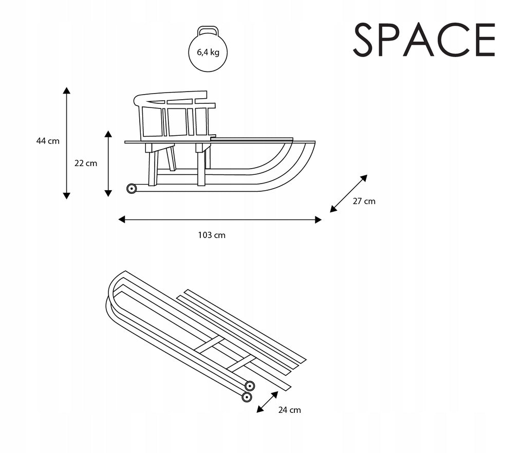 Kunert Space Folding Sled – image 11