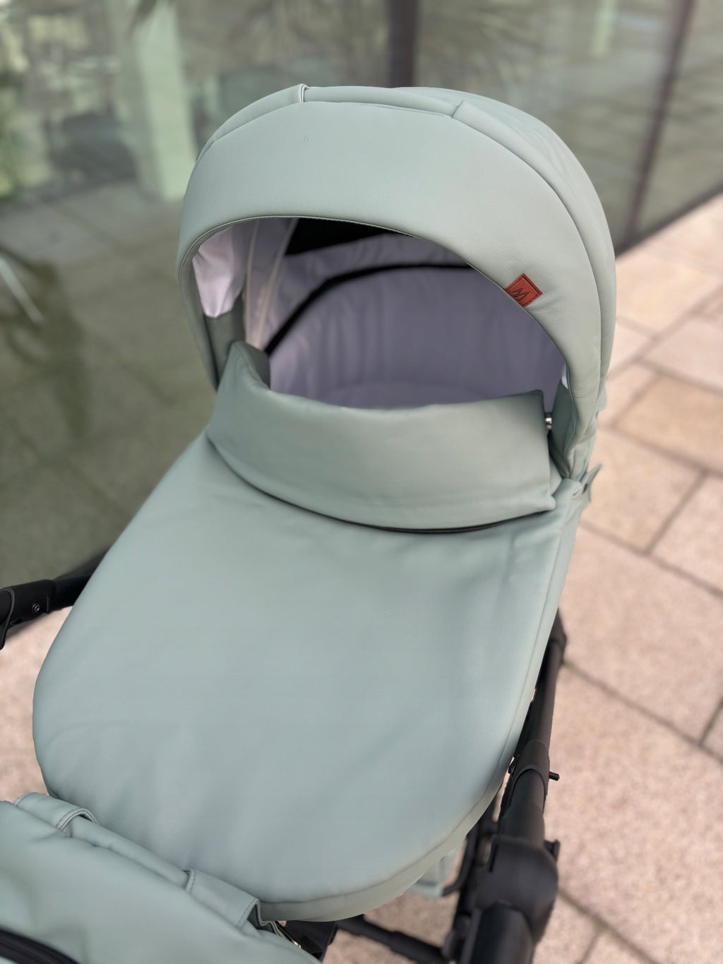 MOMMO Deluxe 3-in-1 Stroller – Mint – image 5