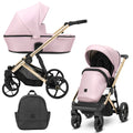 Kunert Arizo Premium 2-in-1 Stroller – Baby Pink Eco – image 1