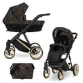 Kunert Ivento Premium 2-in-1 Stroller – Black Style – image 1