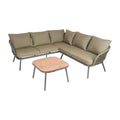 Sanico Goldgarden Sunset Garden Corner Sofa and Table Set