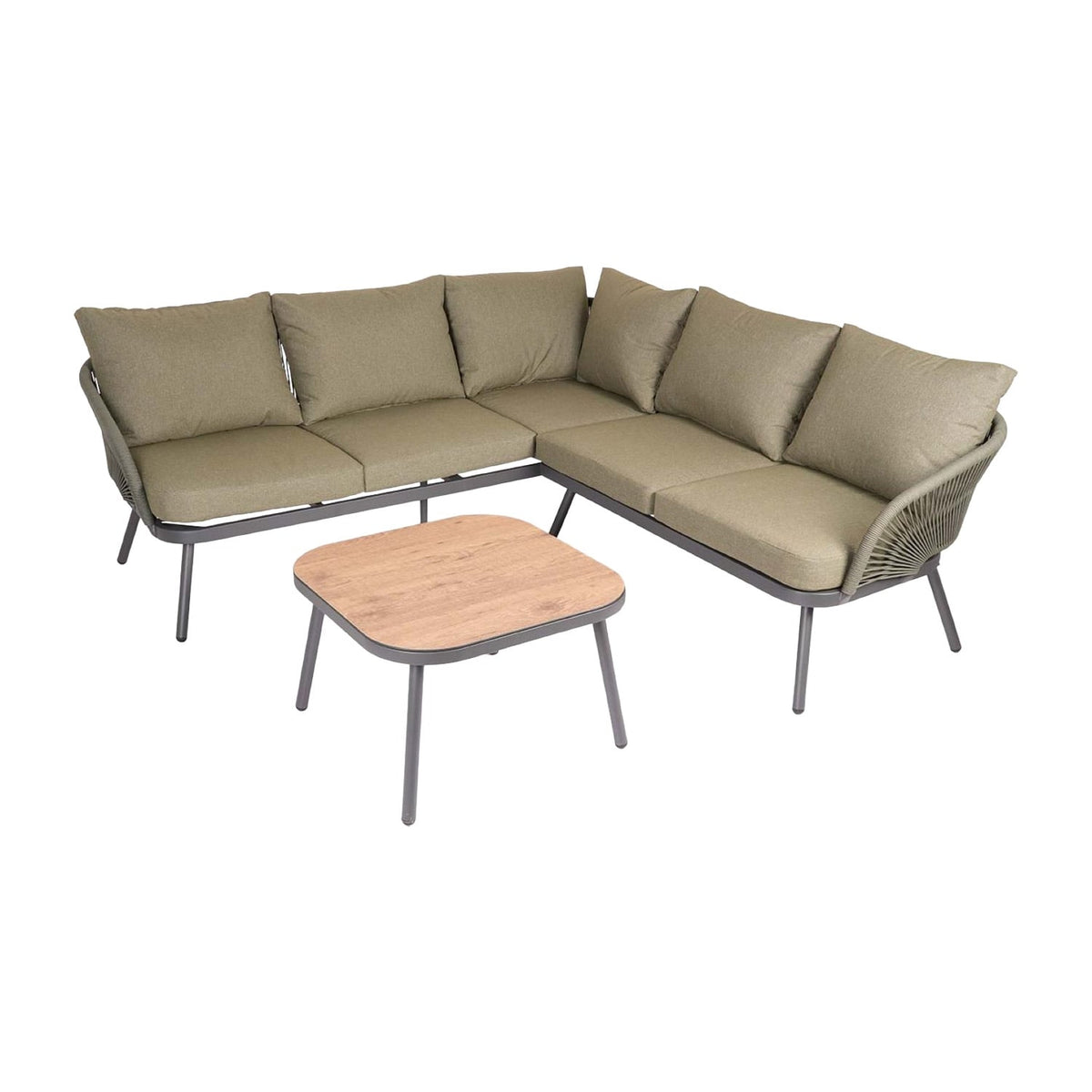 Sanico Goldgarden Sunset Garden Corner Sofa and Table Set