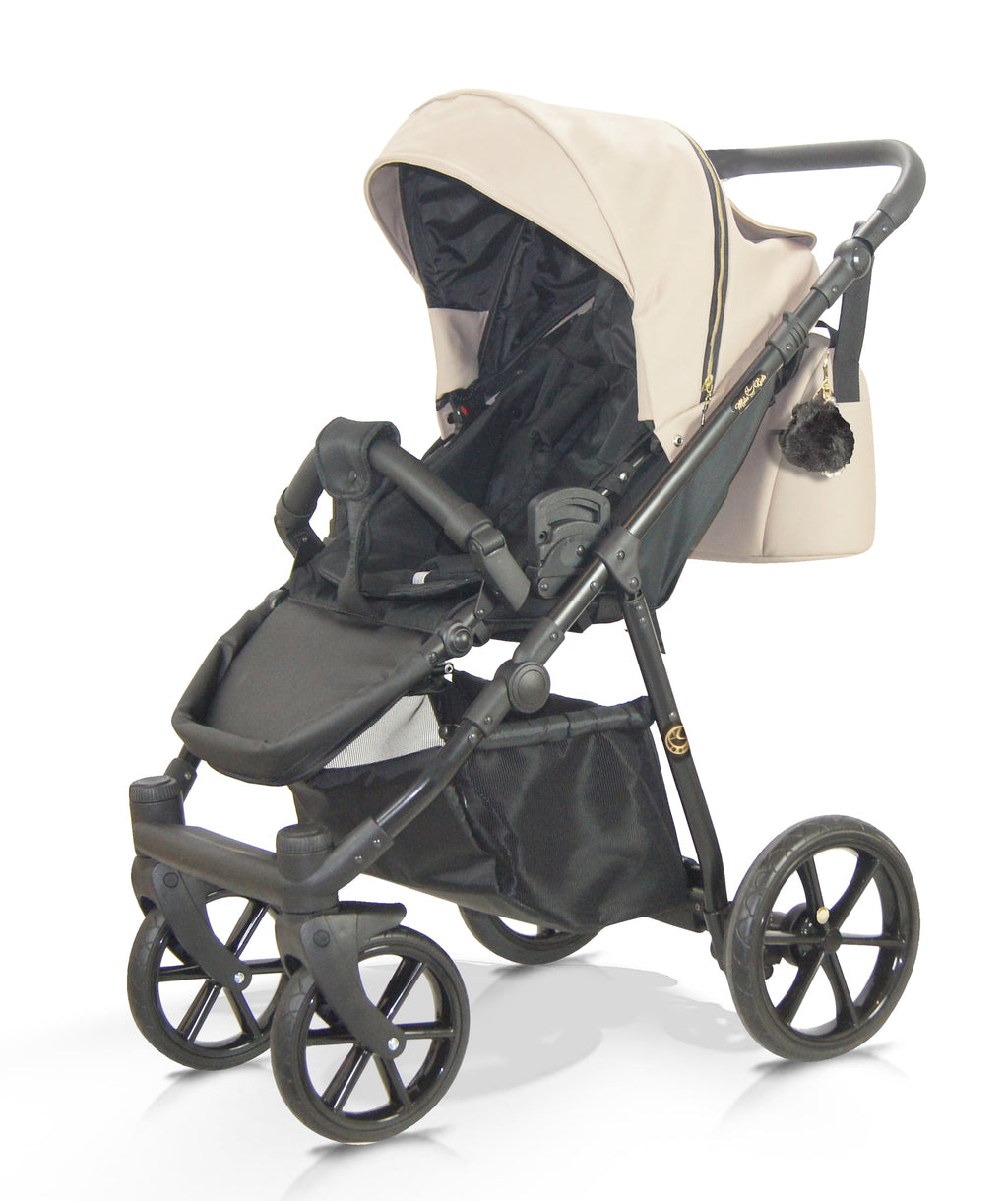 Wózek dziecięcy Milukids Risso 2w1 - RIS-06 (złoty stelaż)