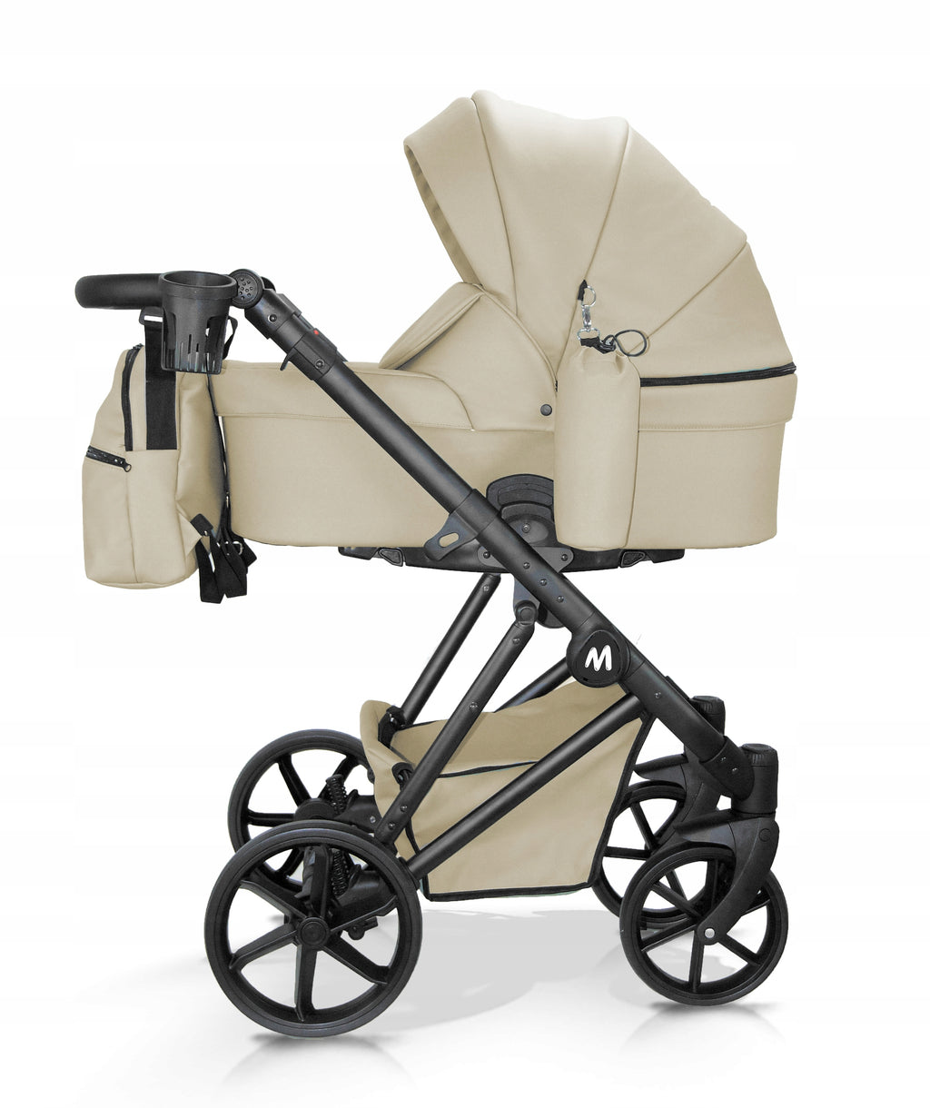 MOMMO Royal 3-in-1 Stroller – Beige – image 8