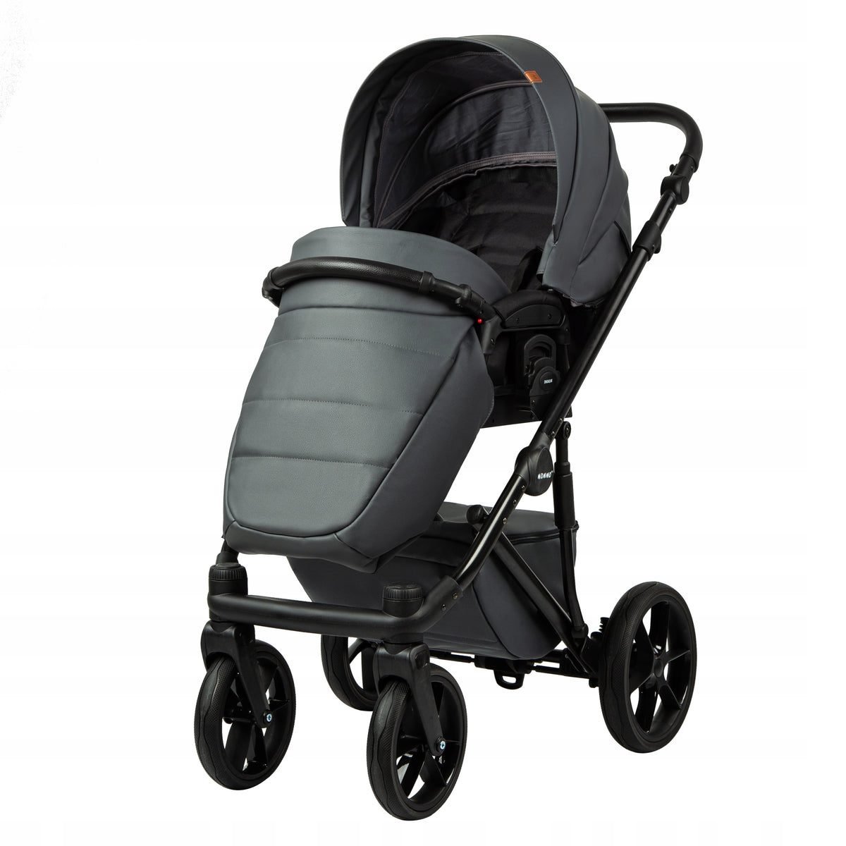 MOMMO Deluxe 3-in-1 Stroller – Grey – image 5
