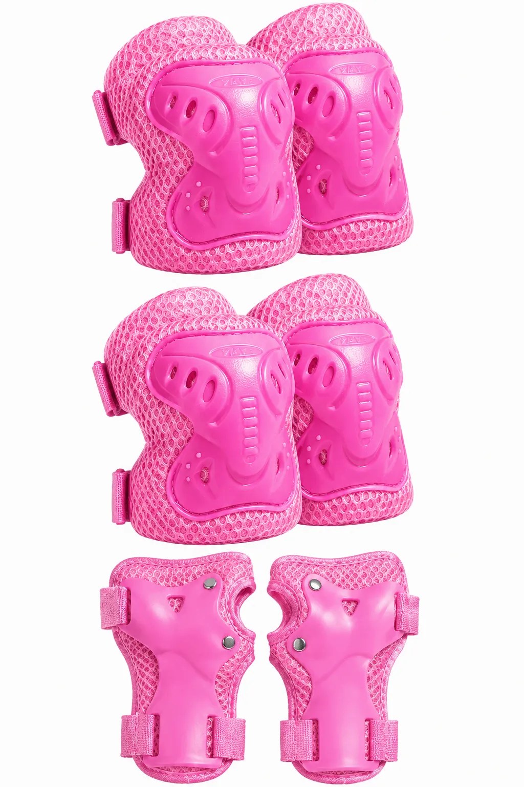 Kunert Kids protective gear set Megi 2, 6-piece: knee, elbow and wrist guards – pink - photo 4