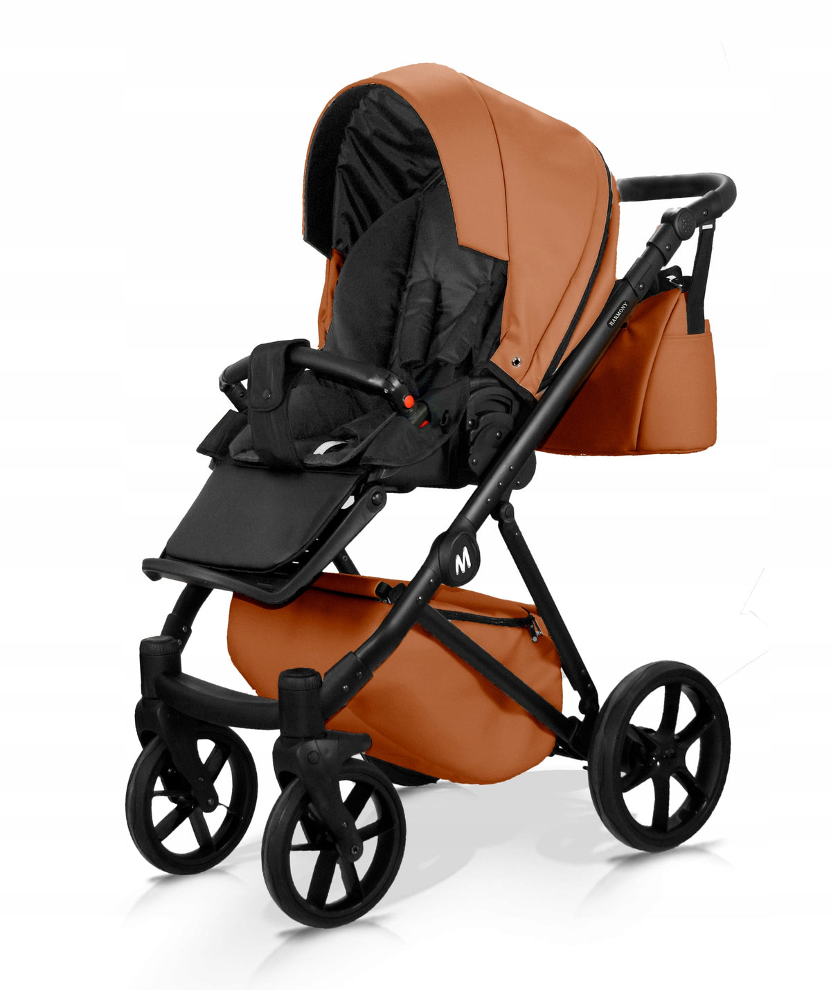 MOMMO Harmony 2-in-1 Stroller – Orange – image 6