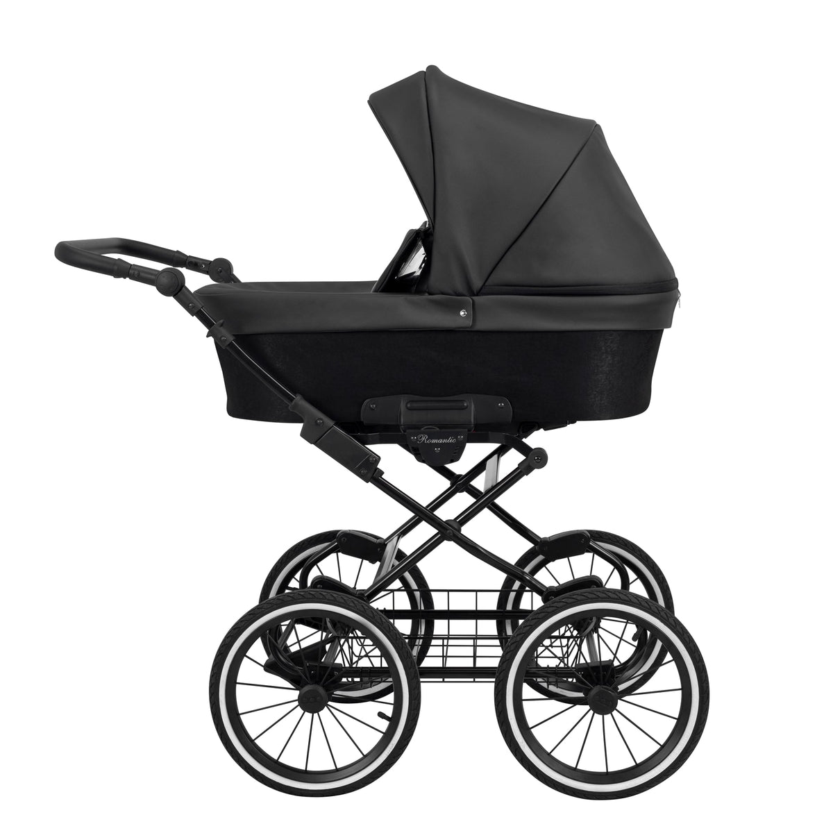 Kunert Romantic 3-in-1 Stroller – Black Eco – image 2