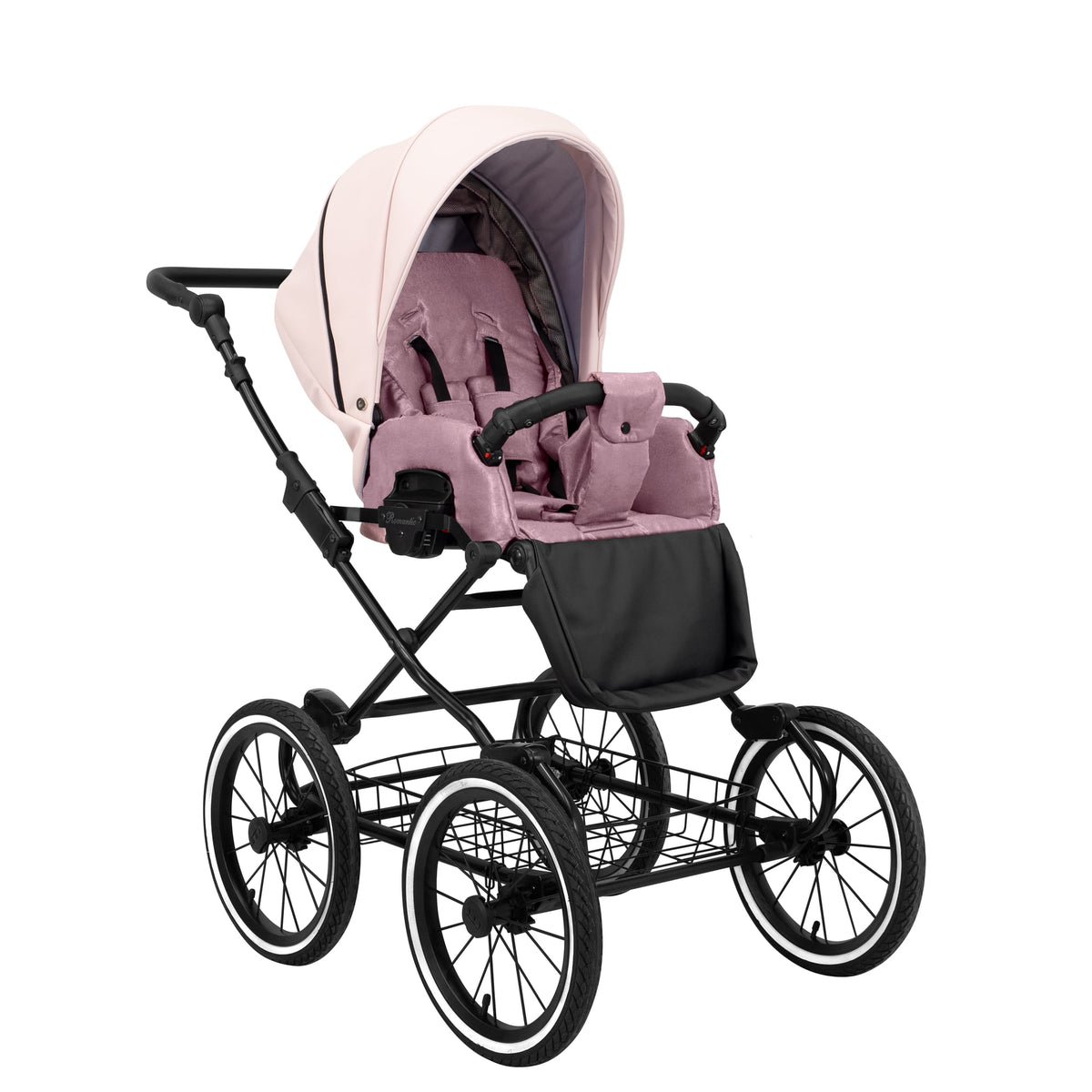 Kunert Romantic 2-in-1 Stroller – Pink Eco – image 5