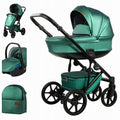 MOMMO Deluxe 3-in-1 Stroller – Green – image 1