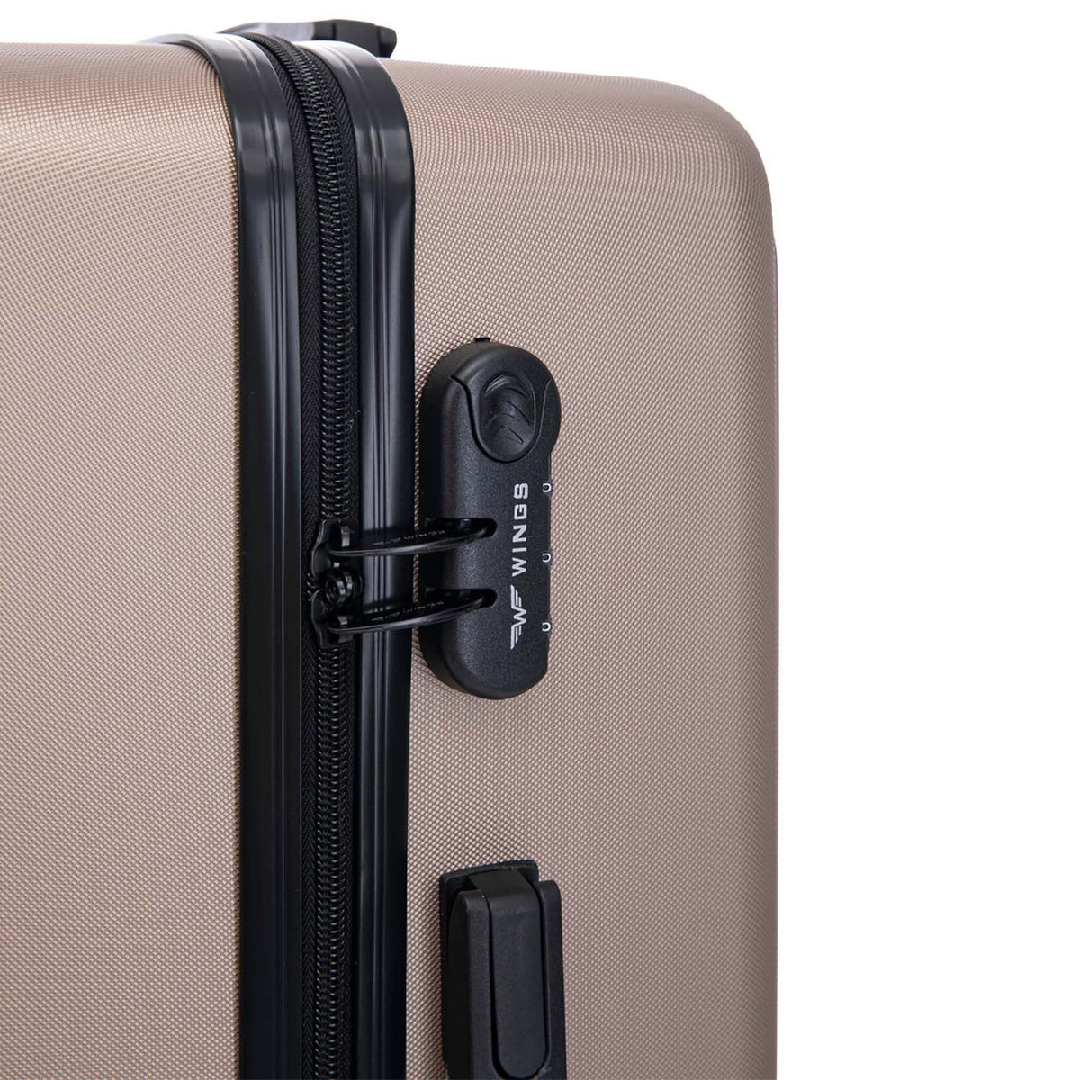 Wings Coot 3-Piece Hard Shell Suitcase Set – Champagne - photo 8