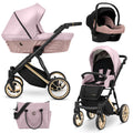 Kunert Ivento Premium 3-in-1 Stroller – Eco Pink Metalic – image 1
