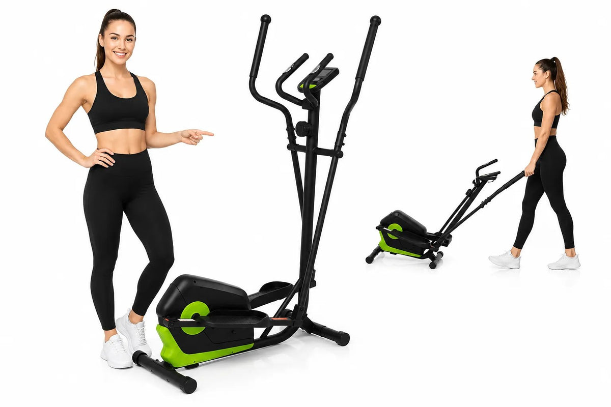 Kunert Magnetic elliptical trainer MOTION – black-yellow