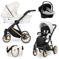 Kunert Ivento Premium 3-in-1 Stroller – White Style – image 1