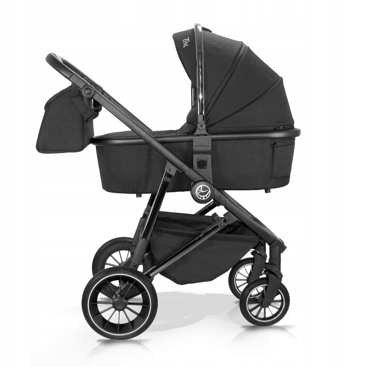 Milukids Tibi 2-in-1 Stroller – Black Electropolished – image 13