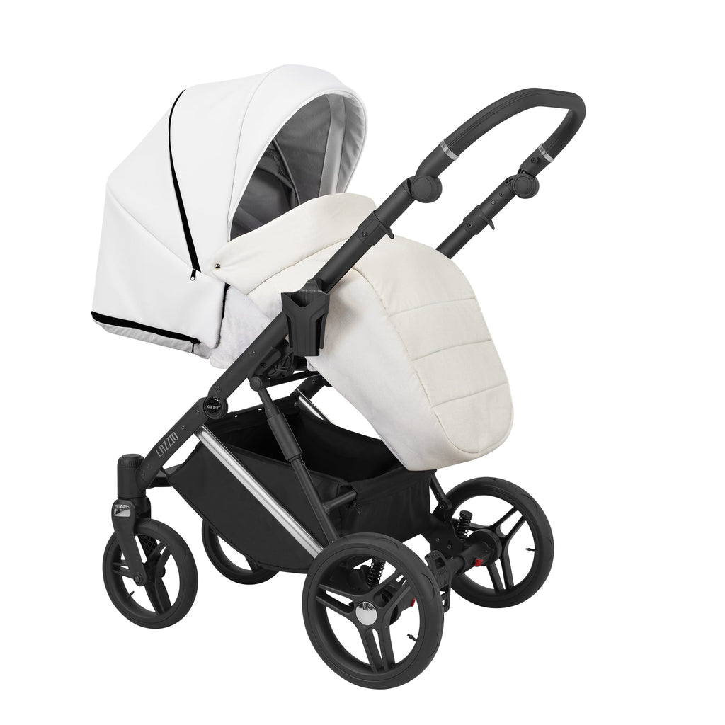Kunert Lazzio Premium 2-in-1 Stroller – White Eco – image 4
