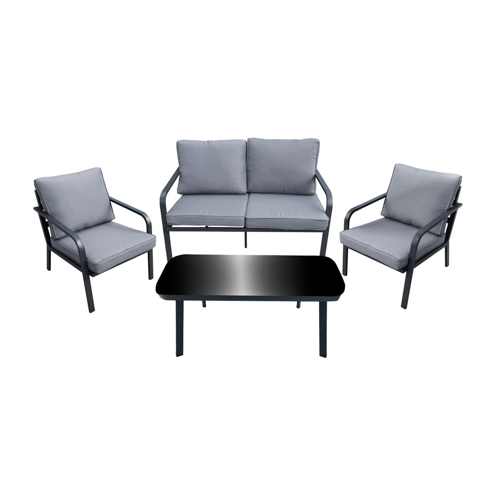 Sanico GoldGarden Bryza Garden Set – Sofa, 2 Chairs and Table