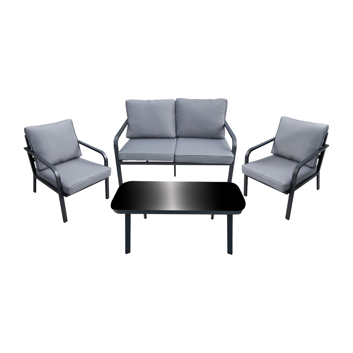 Sanico GoldGarden Bryza Garden Set – Sofa, 2 Chairs and Table
