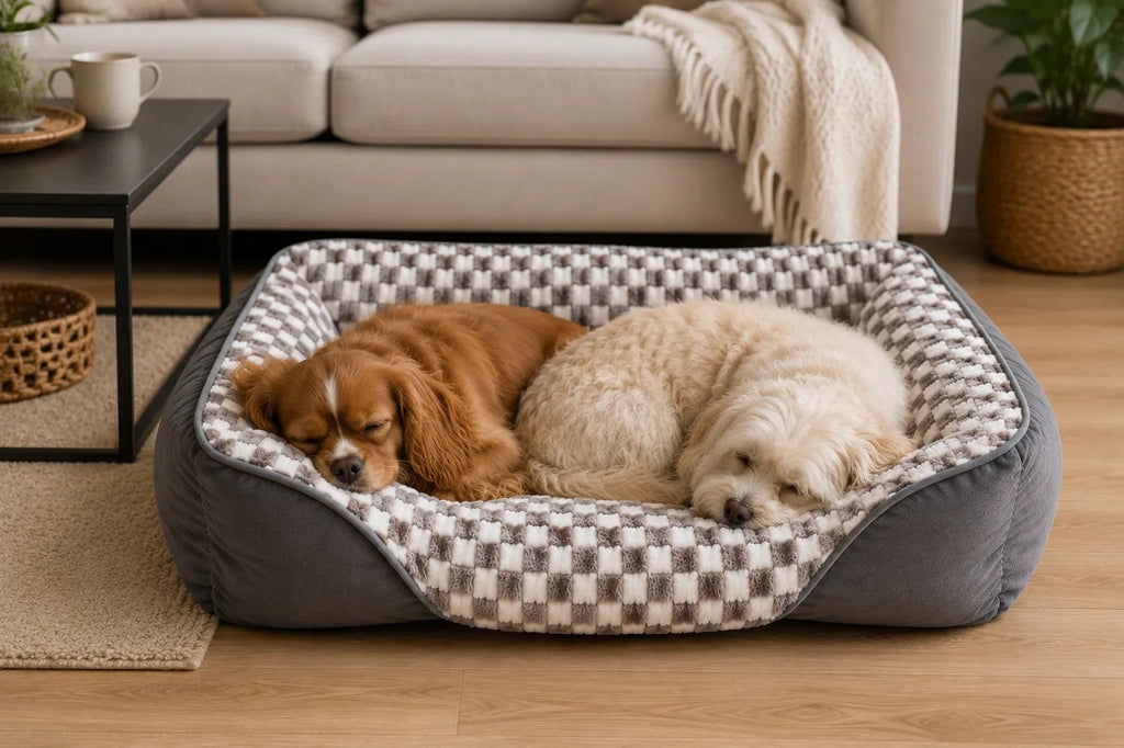 Kunert Soft dog & cat bed TERKA 80 cm with raised sides – two-tone - photo 3