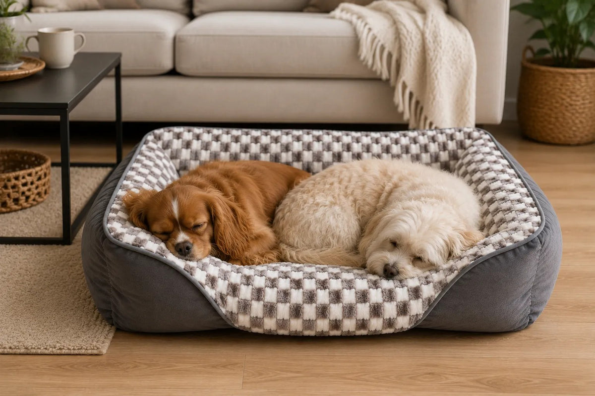 Kunert Soft dog & cat bed TERKA 80 cm with raised sides – two-tone - photo 3