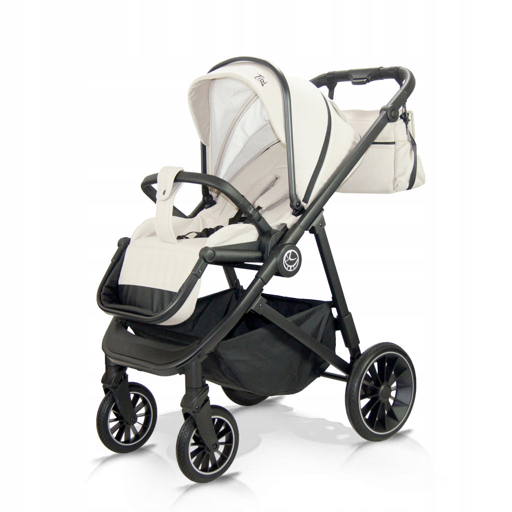 Milukids Tibi 3-in-1 Stroller – Beige – image 9