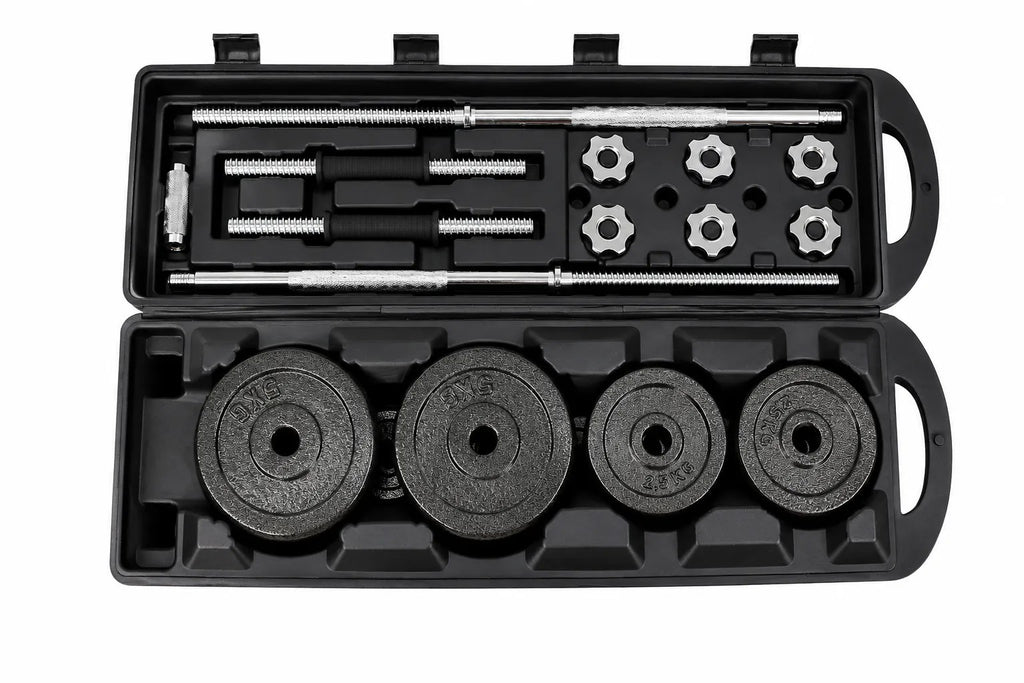 Kunert Dumbbell & barbell set ENDORFIN 50 kg with case - photo 2