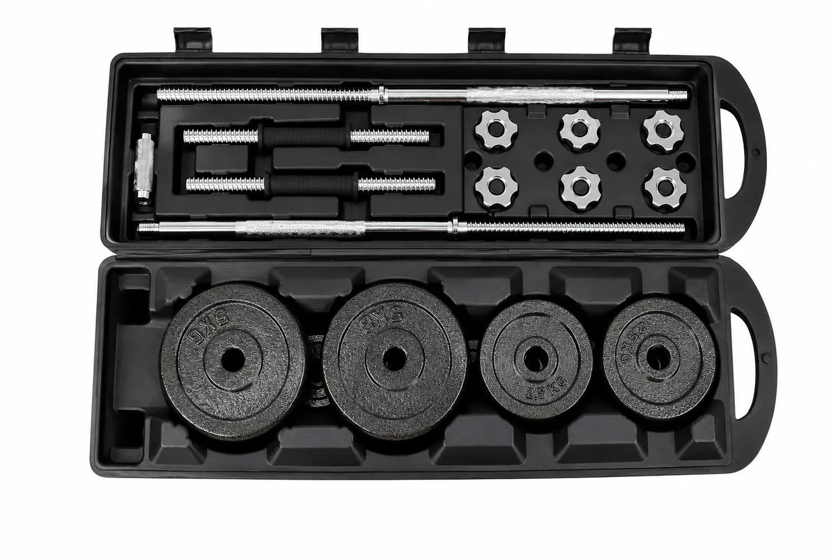 Kunert Dumbbell & barbell set ENDORFIN 50 kg with case - photo 2