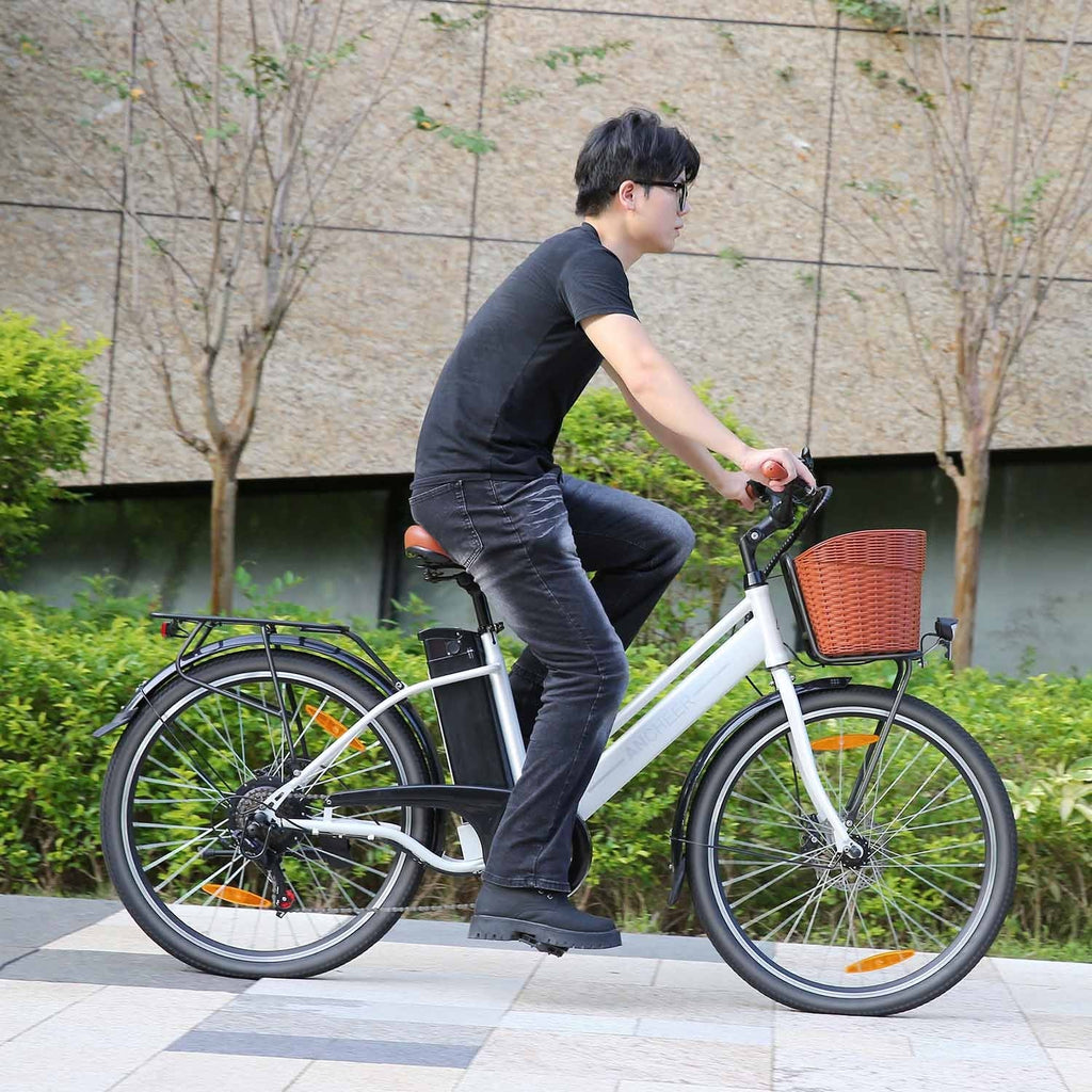 Ancheer AMAK00012 Women's Electric Bike 26" – White - photo 13