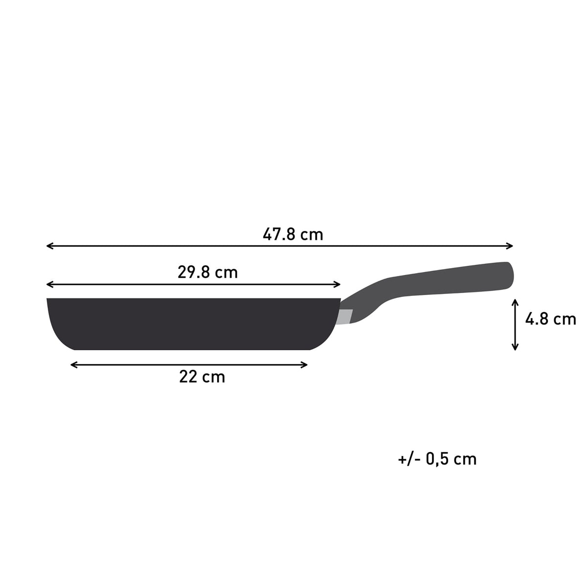 Tefal Perfect Touch Frying Pan 28 cm – Titanium 3X Non-Stick - photo 3