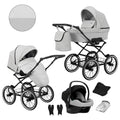 Kunert Romantic 3-in-1 Stroller – Ash Grey Eco – image 1