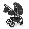 Milukids Tibi 2-in-1 Stroller – Black Electropolished – image 1