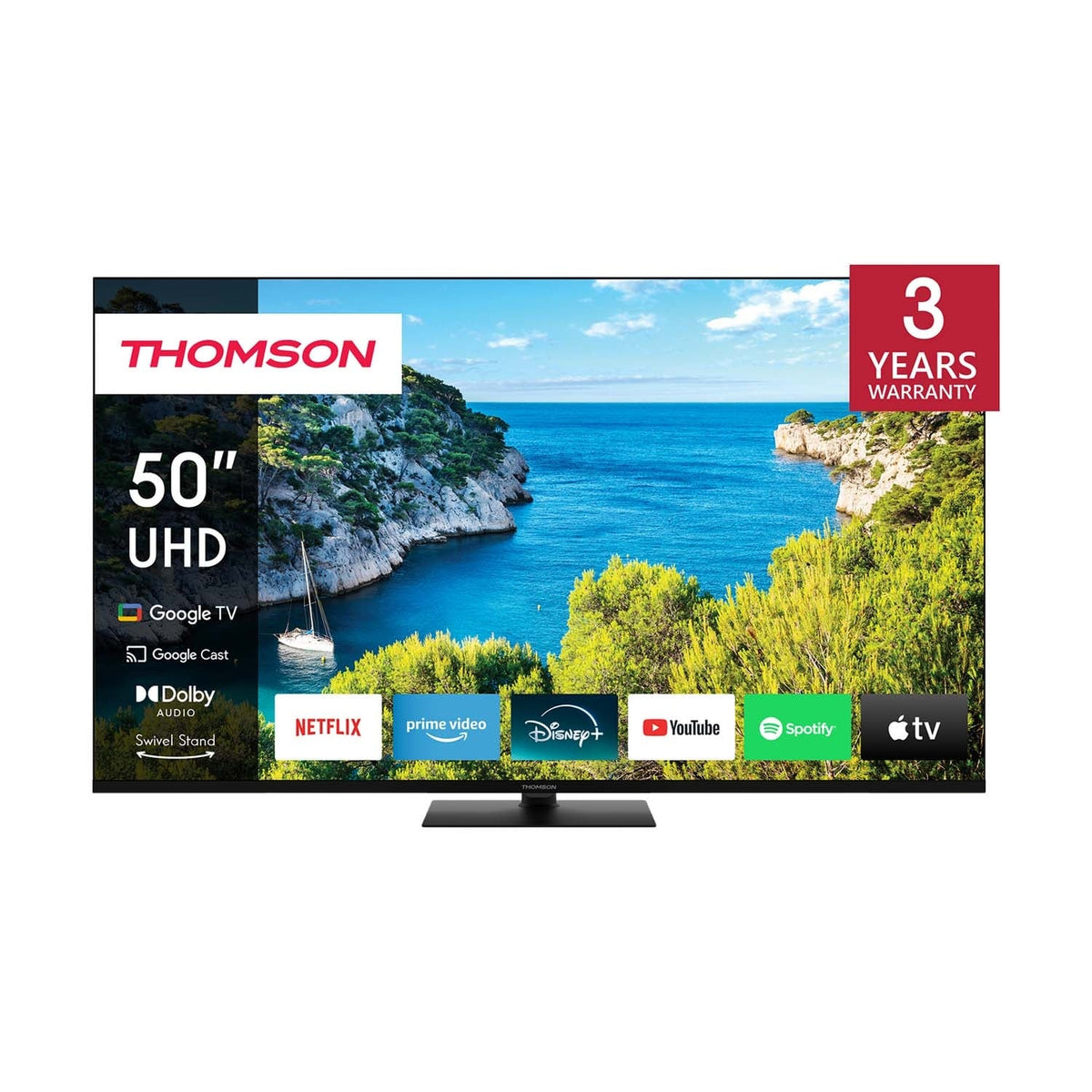 Thomson 50UG5C14 50" 4K Frameless Google TV