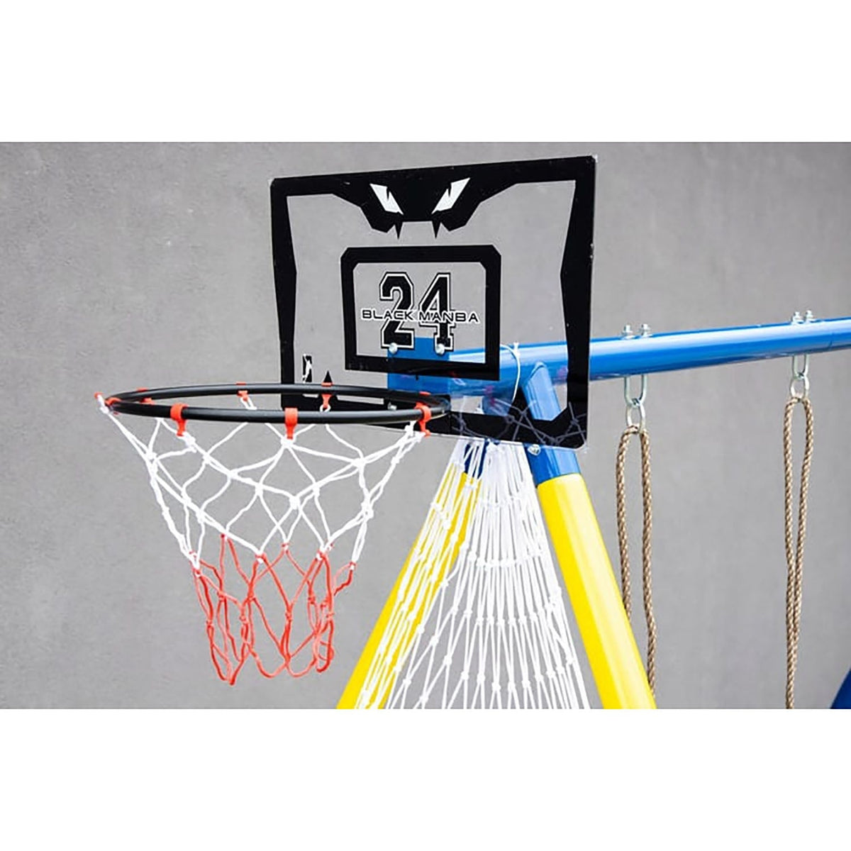 Jumi 4-in-1 Kids' Swing – Nest Swing with Basketball Hoop - photo 8