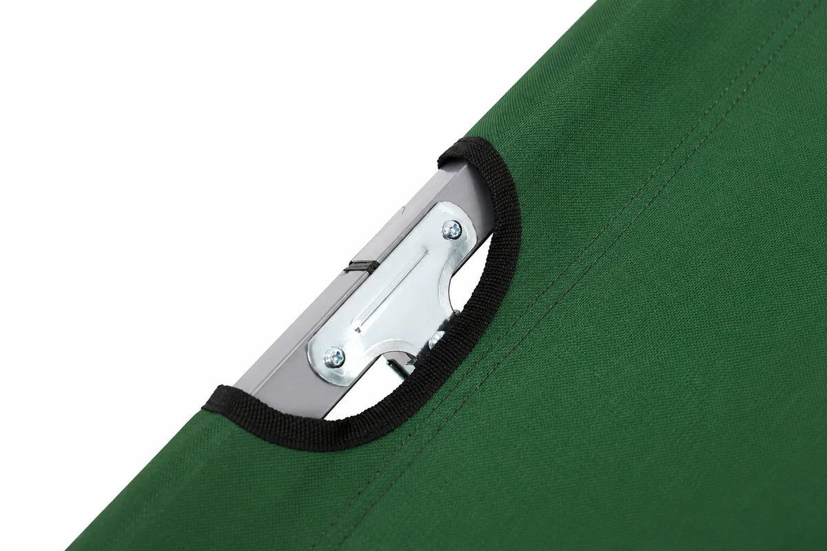 Kunert Folding camp bed Iron with carry bag, up to 120 kg – green - photo 10