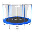 Jumi Motion 8FT Garden Trampoline 244 cm with Inner Net – Blue
