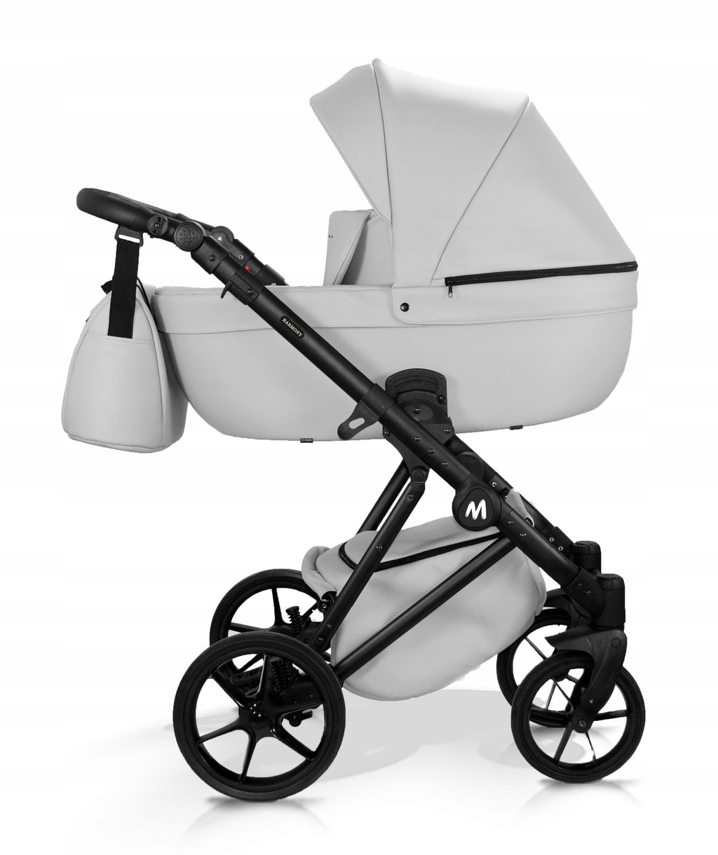 MOMMO Harmony 2-in-1 Stroller – Silver – image 1