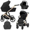Kunert Arizo Premium 3-in-1 Stroller – Black – image 1