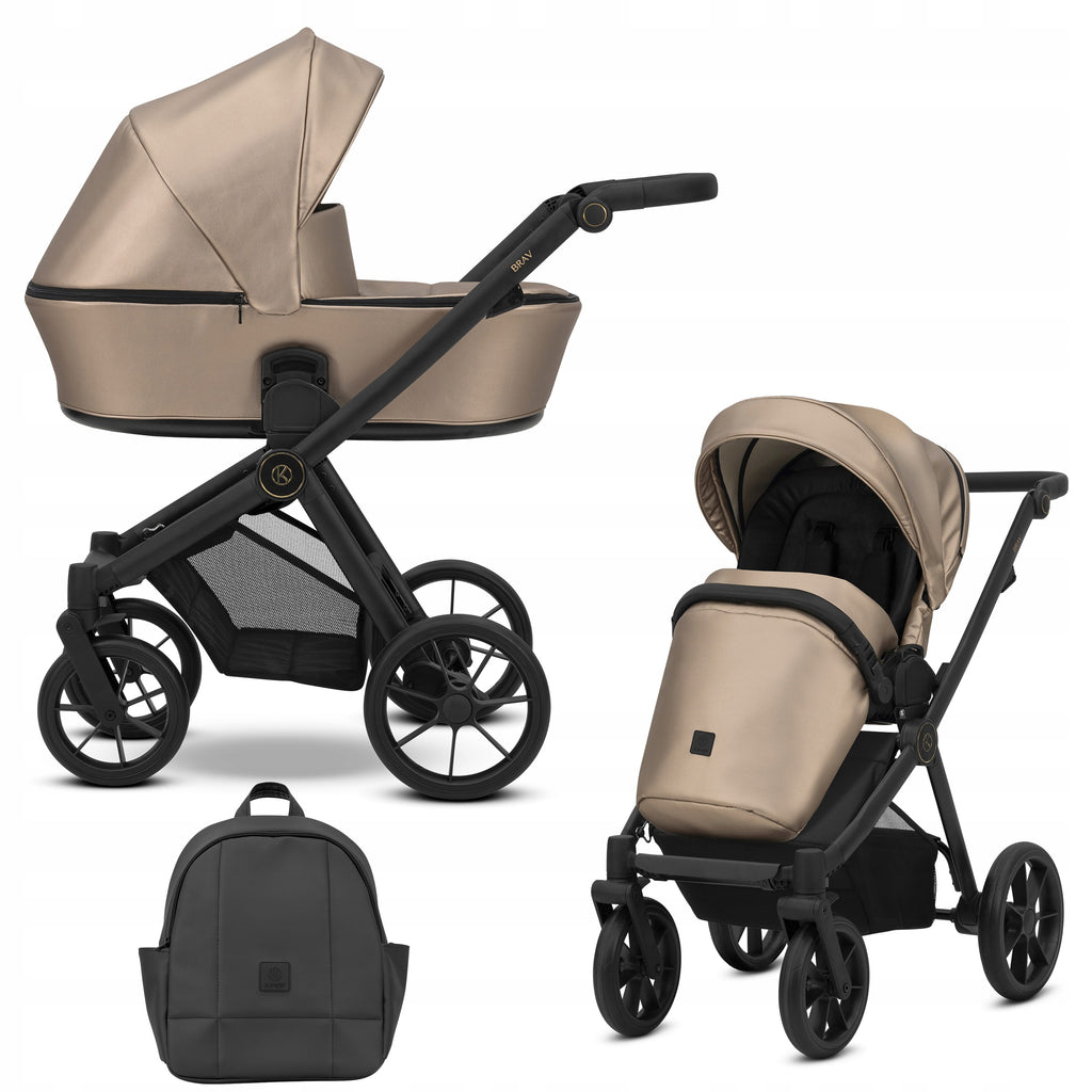 Kunert Brav 2-in-1 Stroller – Cappuccino – image 2