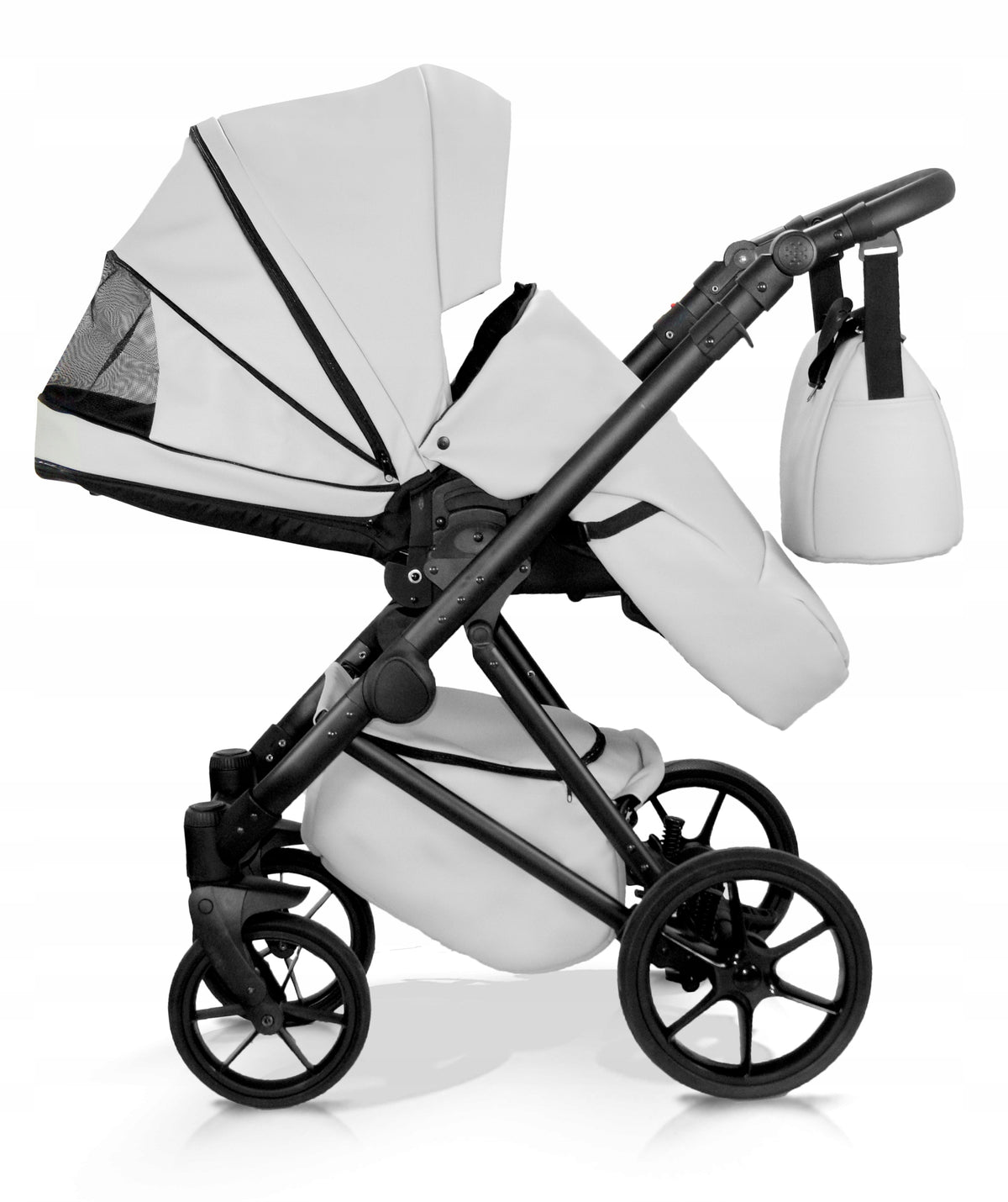 MOMMO Harmony 2-in-1 Stroller – Silver – image 13