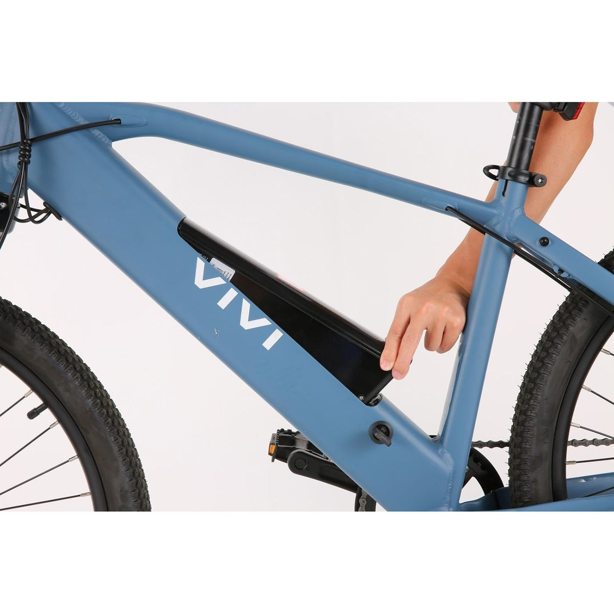 Vivi Electric Mountain Bike 26" – Light Blue - photo 12